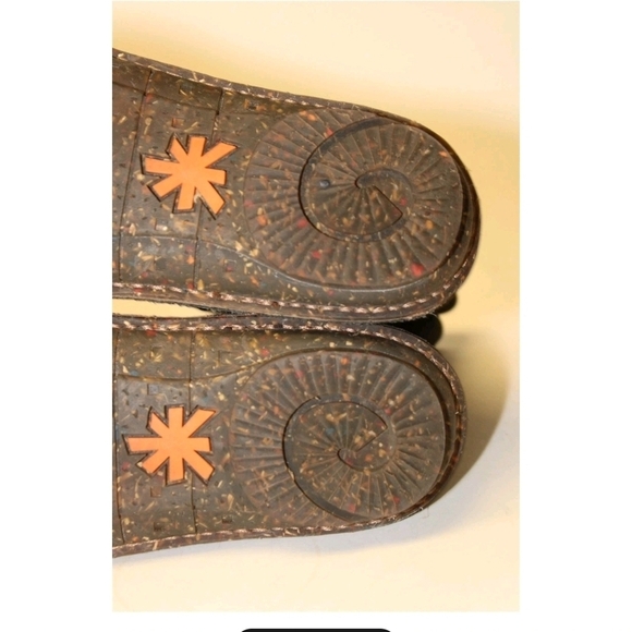 The Art Company Black Leather Ankle Boots Made In Spain Sz 38 - Picture 7 of 7